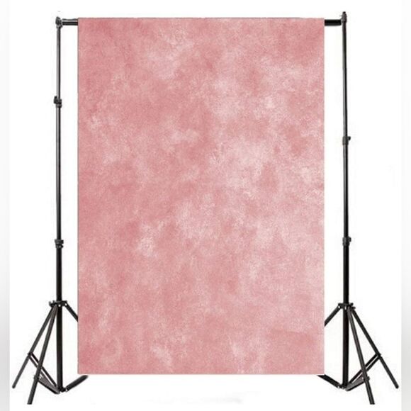 🔹️Pink Vinyl 3x5 Photography Backdrop - Picture 1 of 3